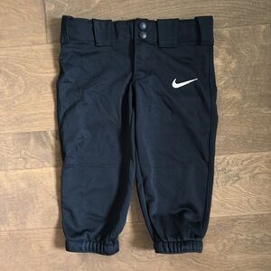 NWOT Nike Boys Baseball Pants Black Little Boys XS